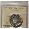 Image 1 : 1954 50¢ ICCS PL65.  Superb rim tone.