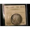 Image 1 : 1966 50¢ ICCS MS65.  Lustre with scattered purple toning.