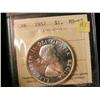 Image 1 : 1957 $1 ICCS MS63.