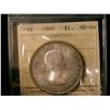 Image 1 : 1960 $1 ICCS MS64.