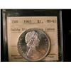 Image 1 : 1965 $1 SmBds Blt ICCS MS63 Heavy Cameo.