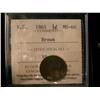 Image 1 : 1861 N.S. ½¢  ICCS MS60BN.