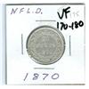 Image 1 : 1872 Nfld 20¢.  Example grades VF.