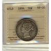 Image 1 : 1894 Nfld 50¢ ICCS VF20.