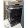 Image 2 : Sony Stereo Components Plus a Samsung DVD VHS Combo Cassette Player and Speakers