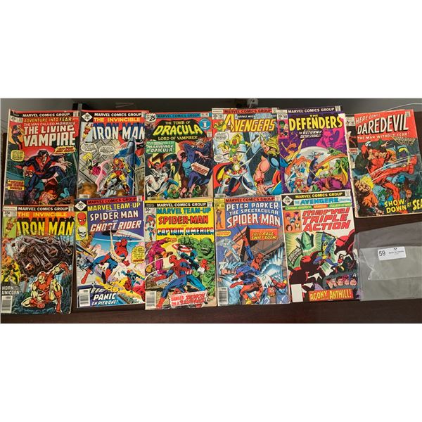 Bronze Age Marvel Comics Lot