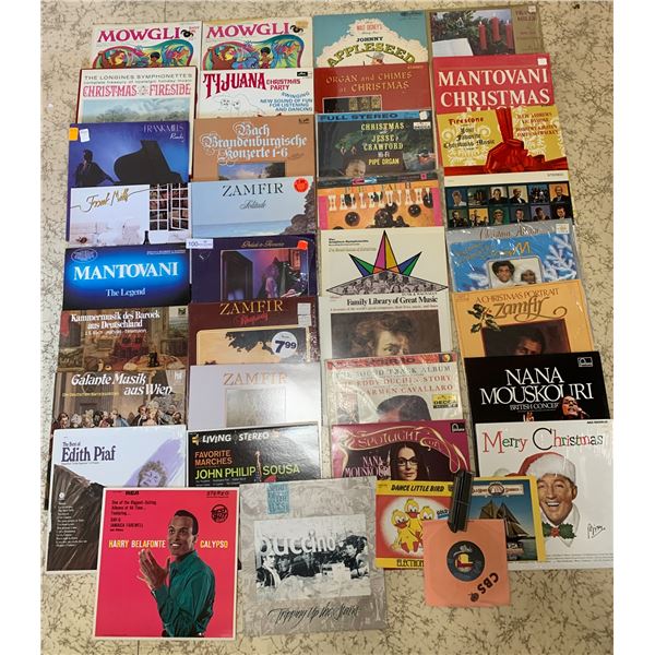 Vintage Vinyl Records Lot