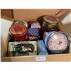 Image 1 : Box Lot of Collectible Vintage and Modern Tins