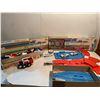 Image 1 : Two Vintage Mini Motorific Speed Trial Playsets 1969 Both Sets Have Their Cars Untested