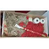 Image 4 : Large Vintage Macramé and Knitting Yarn Lot