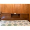 Image 2 : Three Piece Vintage Head Board 57" Wide X 85" Long Dresser With Mirror 63" Tall X 42" Wide