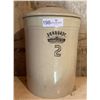 Image 1 : Vintage Sunburst Ceramics 2 Gallon Crock With Lid