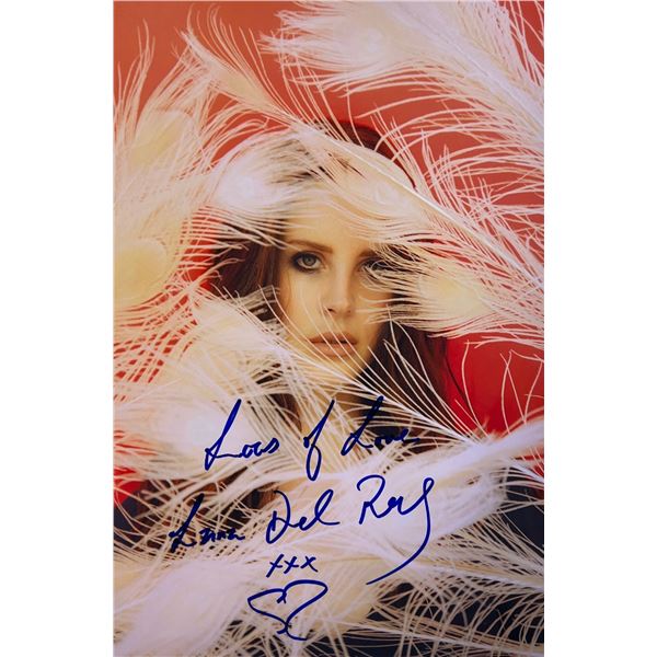 Autograph Signed Lana Del Rey Photo