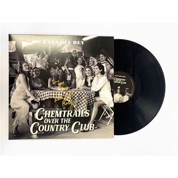 Autograph Signed Courtry Club Vinyl