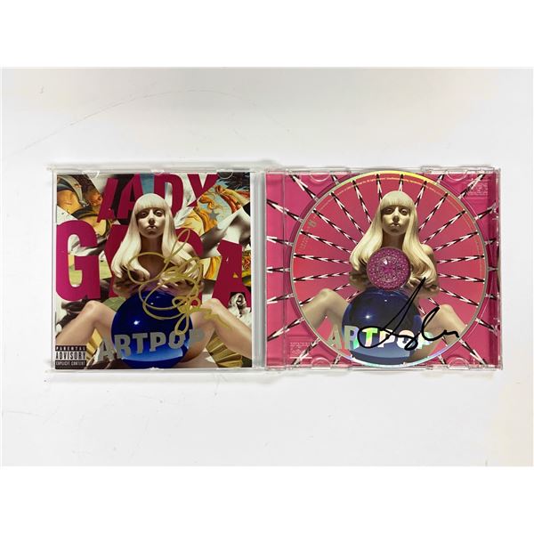 Autograph Signed Artpop CD Album