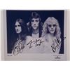 Image 1 : Autograph Signed Rush Photo