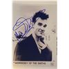 Image 1 : Autograph Signed Morrissey Photo
