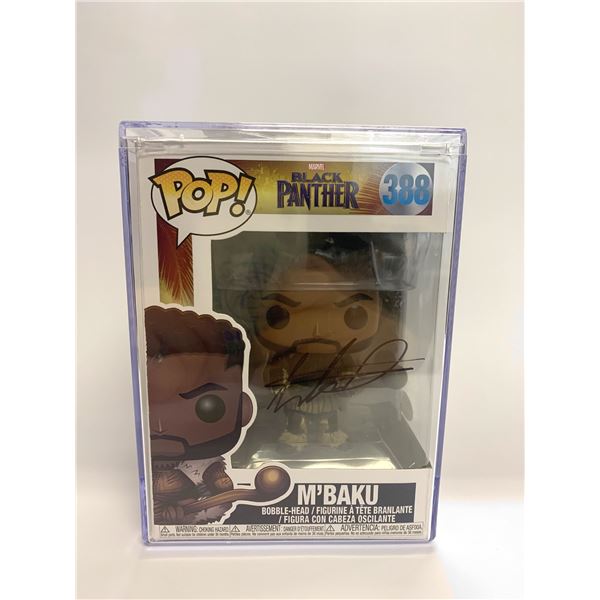 Signed Black Panther Funko JSA