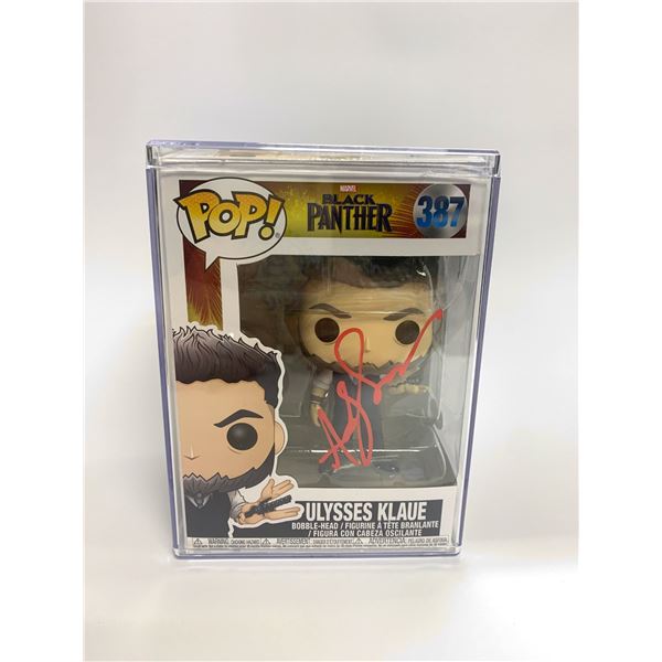 Signed Black Panther Funko JSA