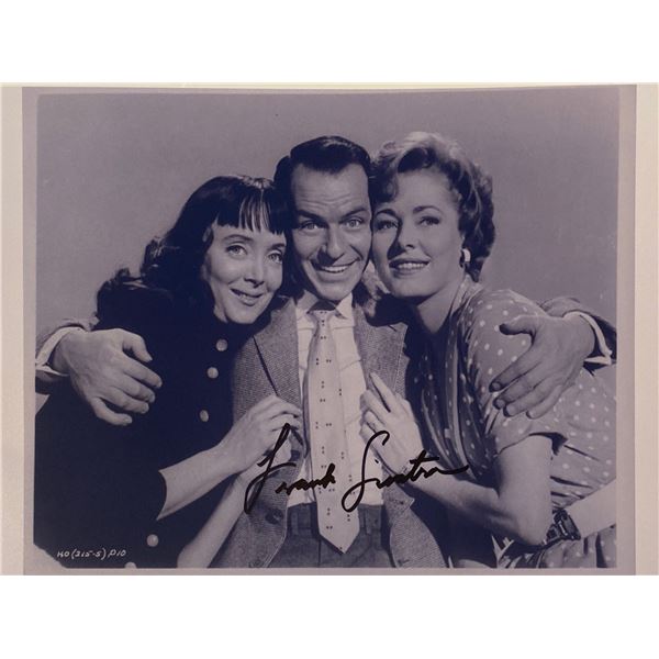 Autograph Signed Frank Sinatra Photo