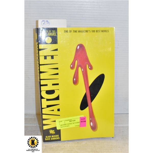 GRAPHIC NOVEL DC COMICS WATCHMEN