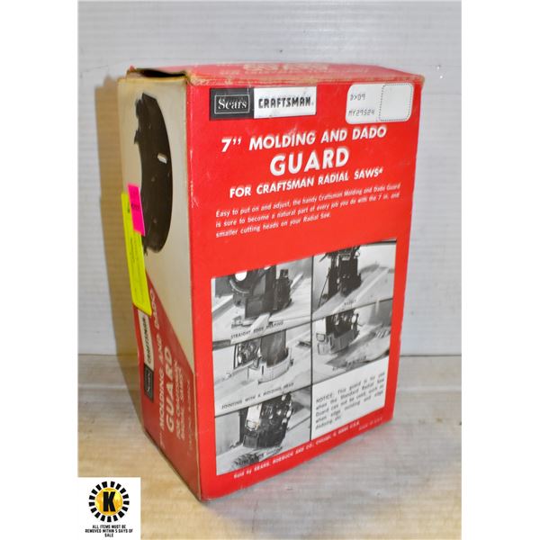 7" MOULDING & DADO GUARD