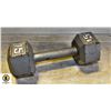 Image 1 : 15 POUND METAL DUMBELL