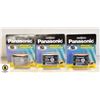 Image 1 : SEALED (3) PANASONIC BATTERIES