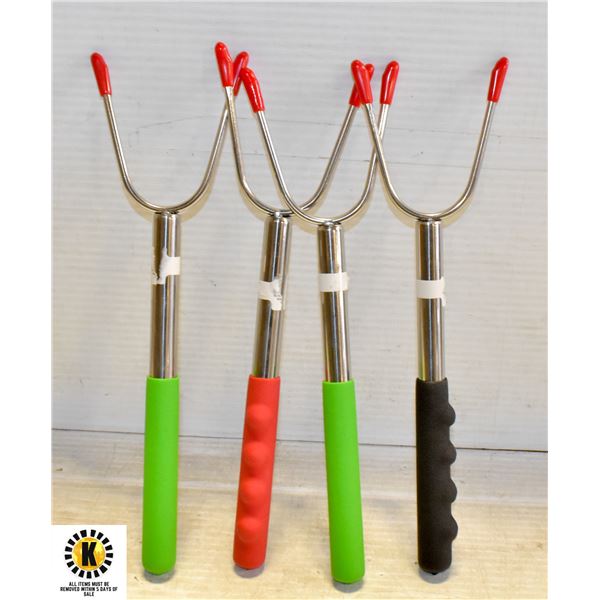 4 PACK EXTENABLE WEINER FORKS