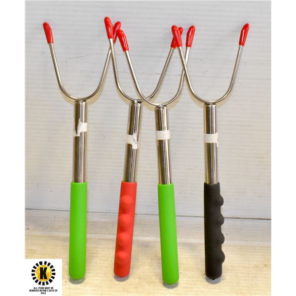 4 PACK EXTENABLE WEINER FORKS