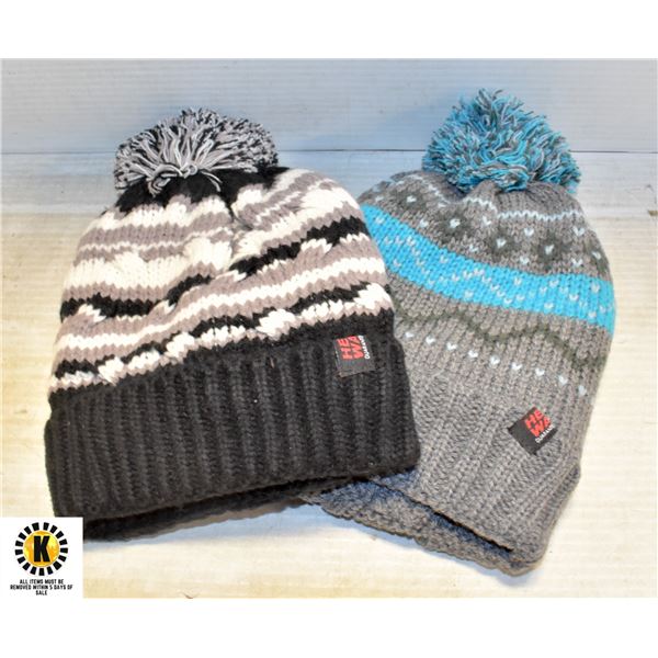 2 PACK KIDS HEAT WAVES TOQUES