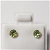 Image 1 : BZ784-40 10K YELLOW GOLD PERIDOT EARRINGS