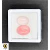 Image 1 : #214-NATURAL PINK OPAL 7.91CT, PINK ROSE QUARTZ 8.