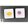 Image 1 : #206-NATURAL RUBY 6.70CT,YELLOW OPAL 5.09CT