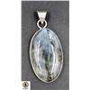 Image 1 : #366-NATURAL FIRE LABRADORITE PENDANT