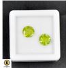 Image 1 : #337-NATURAL GREEN PERIDOT ROUND GEMSTONE 2.25CT