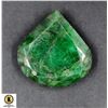 Image 1 : #298-NATURAL GREEN EMERALD GEMSTONE 130CT