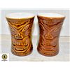 Image 1 : PAIR OF DAGA HAWAII TIKI CUPS