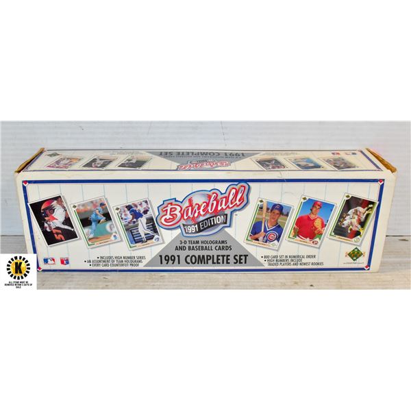 1990 UPPER DECK COMPLETE SET