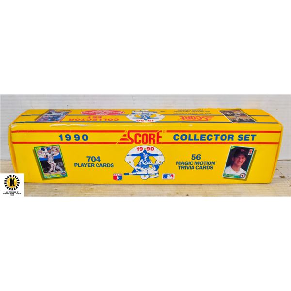 1990 SCORE BASEBALL COMPLETE SET