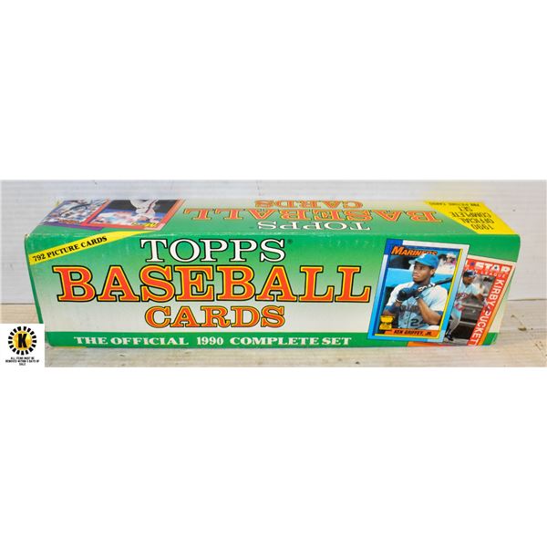 1990 TOPPS BASEBALL COMPLETE SET