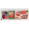 Image 1 : 4 PACKS OF VINTAGE COCA-COLA PLAYING CARDS