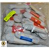 Image 1 : BAG WITH 20 PAIRS NEW SHOES LACES WHITE
