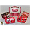 Image 1 : BOX OF COCA COLA MINIATURES LUNCH TINS