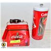 Image 1 : COCA-COLA STRAW HOLDER AND NAPKIN TRAY SET