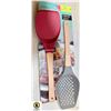 Image 1 : NEW SEALED HEIM & ELDA 2 PIECE JUMBO UTENSIL SET