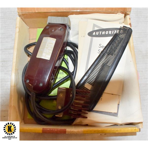 RACINE ELECTRIC CLIPPERS SET