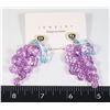 NEW GRAPE THEME DROP EARRINGS