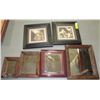 Image 1 : LOT OF 5 MIRRORS AND FRAMES