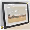 Image 1 : VINTAGE TRUCK PHOTO FRAMED